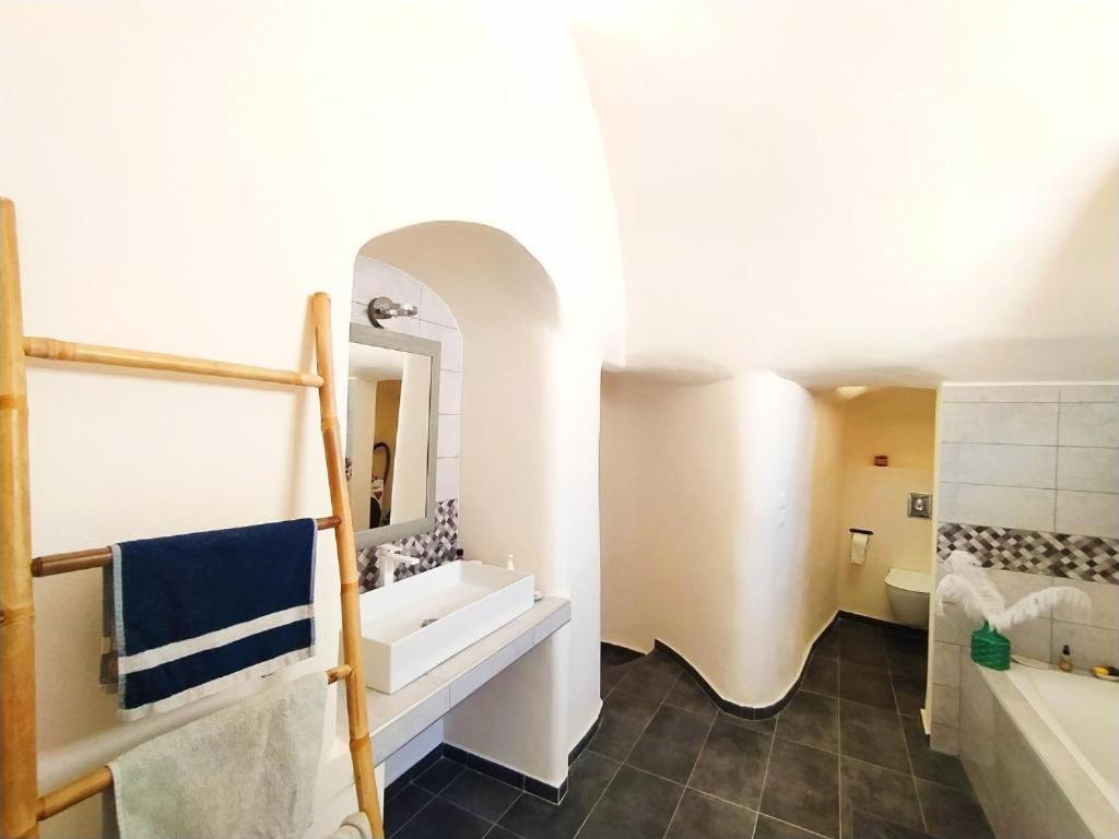 קרטראדוס Dream Home- Santorini Cave House מראה חיצוני תמונה